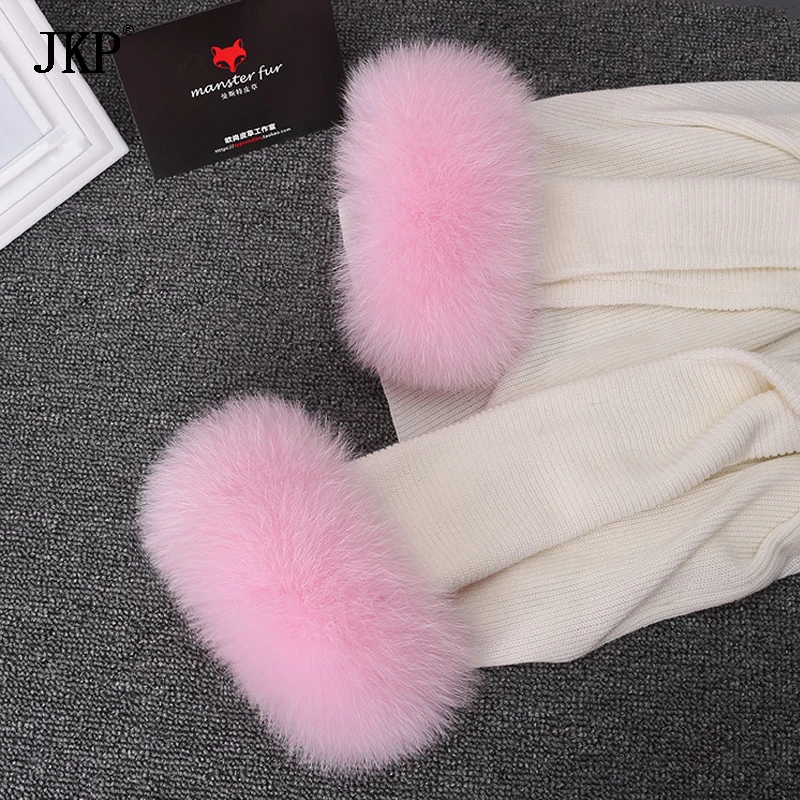 Женские браслеты с манжетами из натурального Лисьего меха 2020|arm warmers|fox fur cuffsfur