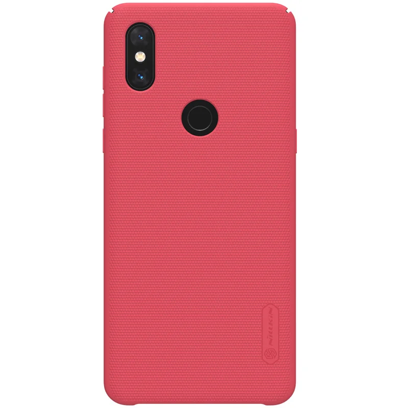 Красный Xiaomi Mix 3 чехол Nillkin Супер Матовый экран Xiaomi Mix3 Жесткий ПК задняя крышка тонкий матовый чехол для телефона для Xiaomi Mix 3 Nilkin Capa - Цвет: Красный