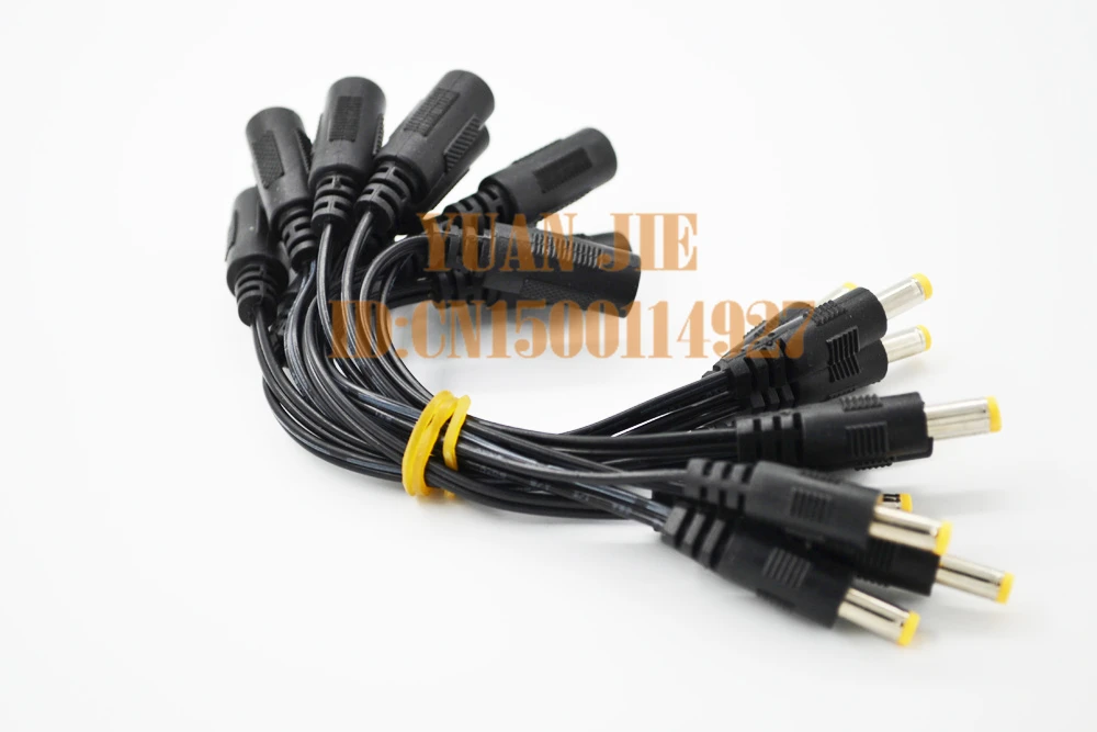 

Free shipping DC power cord conversion head DC cable female 5.5 * 2.1mm to turn male4.8 * 1.7mm adapter cable