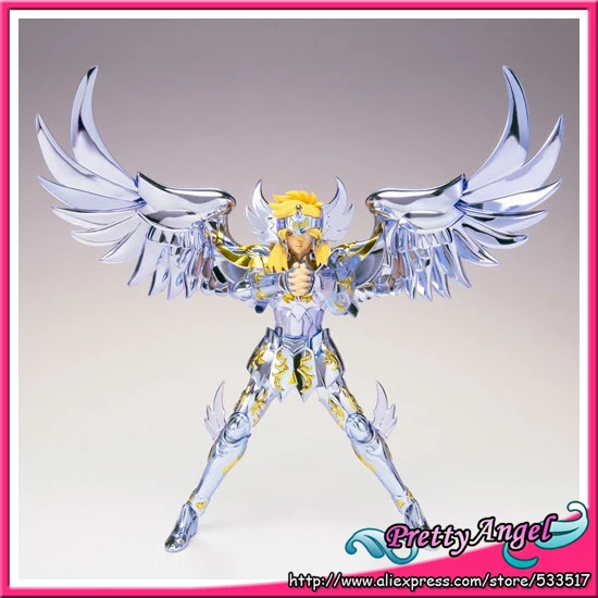 PrettyAngel Подлинная бандаи святая ткань миф Saint Seiya Cygnus Hyoga фигурка|Игровые фигурки и