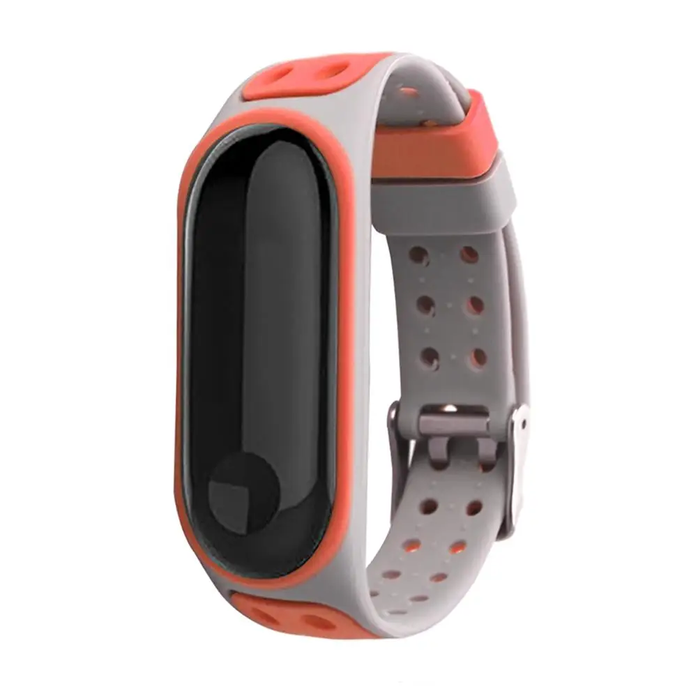Для Xiaomi Miband 3 Смарт ремешок на запястье спортивные силиконовые часы для умного