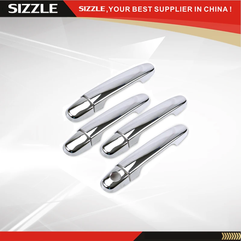 Хромированная ABS пластиковая крышка ручки двери автомобиля 4D No PSKH для Toyota Highlander