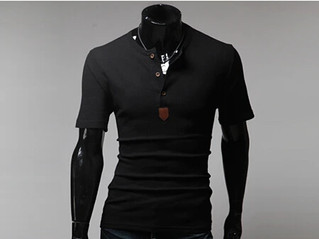 Новый Мужской Личности Самостоятельно Культивирования С Коротким Рукавом Мода