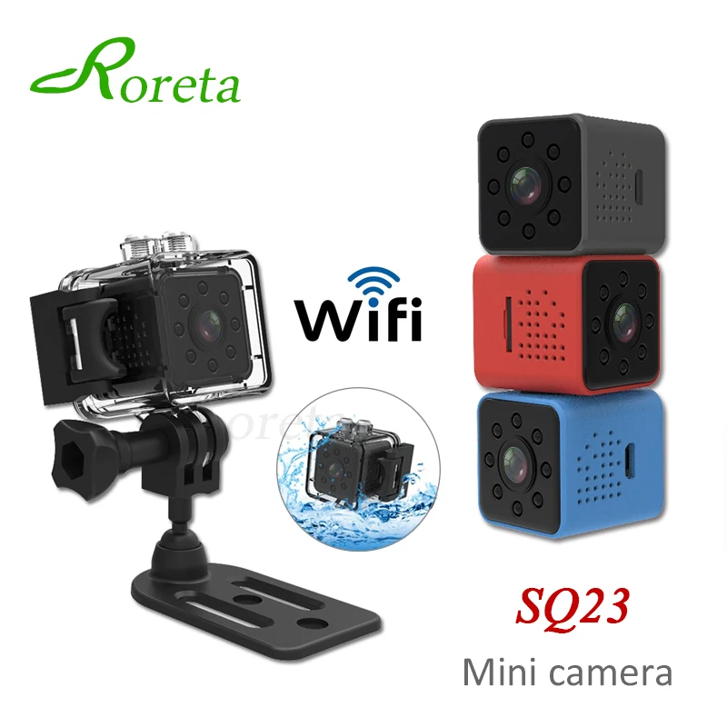 Roreta SQ23 HD wifi мини камера маленькая камера 1080P видео датчик ночного видения Видеокамера микро камера s DVR рекордер видеокамера SQ 23