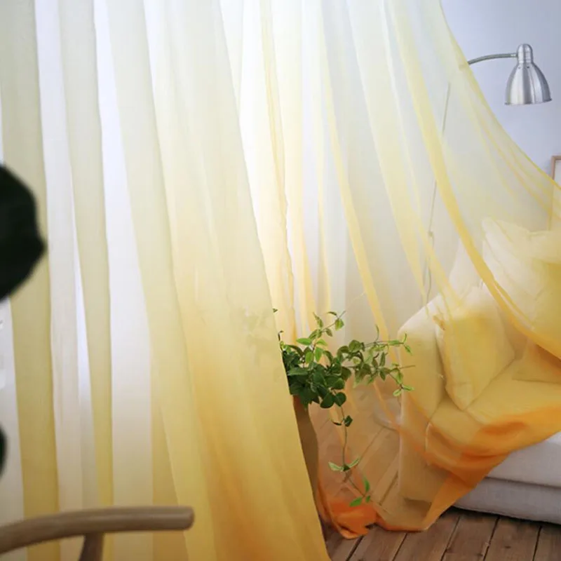 Tulle 03 Шторы с градиентным рисунком, вуаль, серое окно, современные шторы для гостиной, тюль, отвесная ткань, Rideaux Cortina T& 185#30 - Цвет: Tulle 03