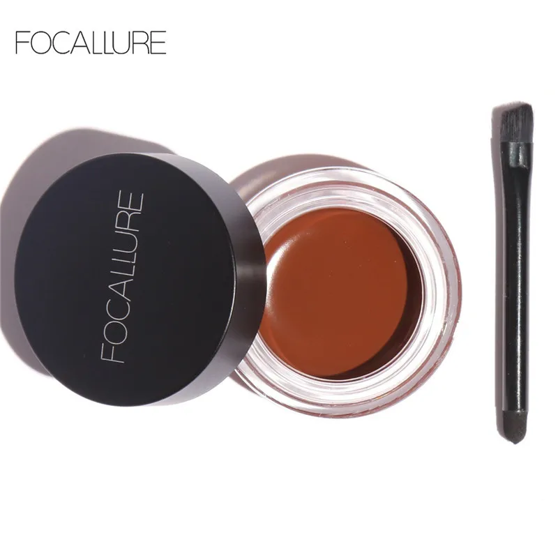 FOCALLURE бренд бровей коричневый гель для с щеткой длительный водонепроницаемый