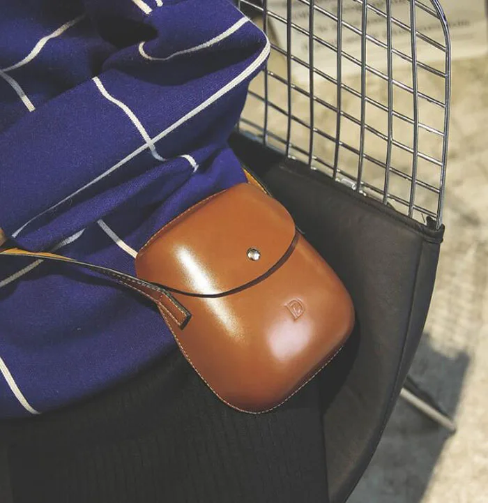Vintage Purse PU Leather Cross Body Luxury Inclined Shoulder Messenger Bag Fashion Mini Bag Female Free Shippping