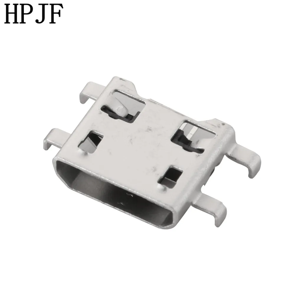 Фото 10 шт. Micro USB Тип передачи данных B гнездо 5Pin SMT SMD гнездо 4 ножки DIP паяльный Разъем плоский разъем №2