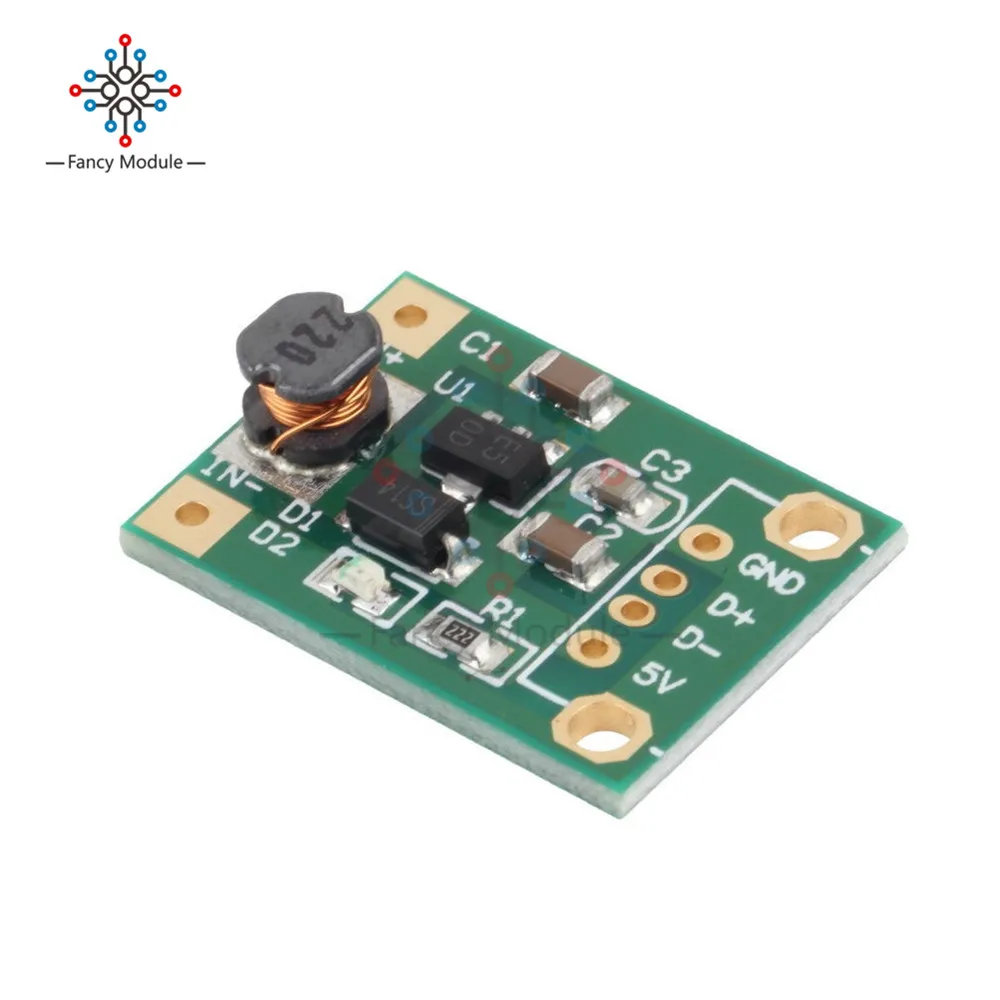 600 мА DC-DC Mini Step Up Модуль питания от 1-5 в до 5 В повышающий преобразователь для Arduino |
