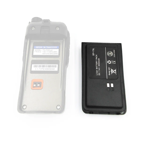 BP-79L BT-THF9 3000 мАч литий-ионный аккумулятор для KENWOOD TH-F9 THF9 8 Вт двухдиапазонный радио большой емкости бренд