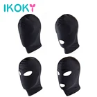 IKOKY 4 стиль, маска-капот, сексуальная игрушка, открытый рот, повязка на глаза, Вечерние Маски, косплей, головной убор, маска для взрослых, секс-товары