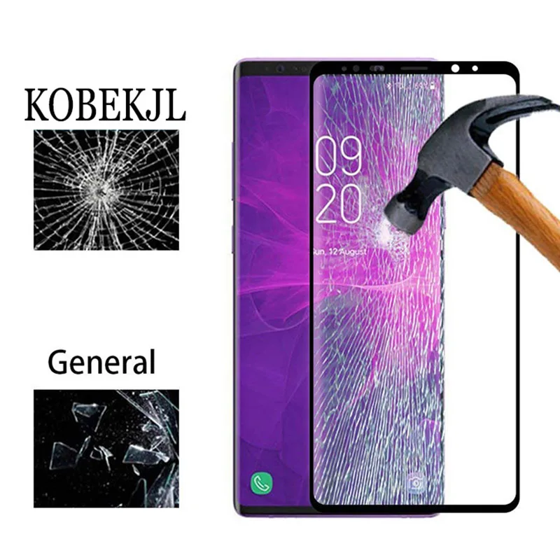 3D закаленное стекло для Samsung Galaxy Note 9 Защита экрана Note9 N960F N960 SM полное