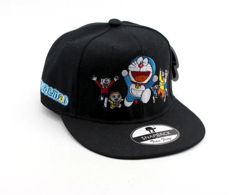 Doraemon детские шляпы от солнца Snapback летняя кепка бейсболка для маленьких мальчиков