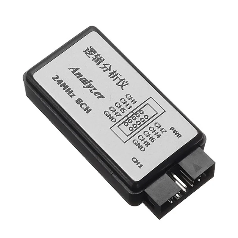 USB логический анализатор 24 м 8CH микроконтроллер ARM FPGA инструмент отладки 24 МГц, 16 МГц, 12 МГц, 8 МГц, 4 МГц, 2 МГц