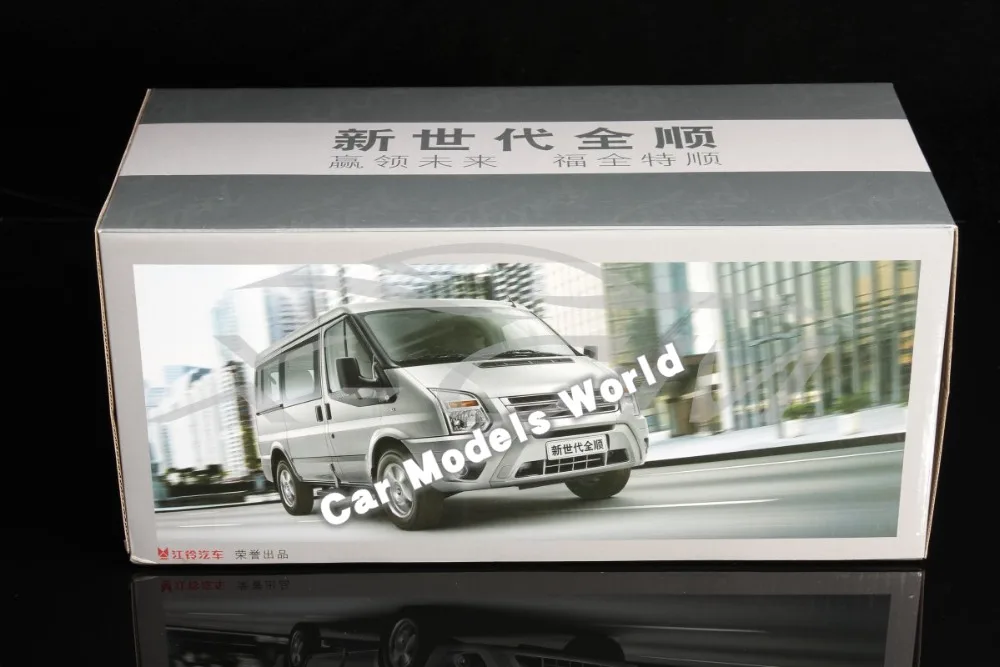 Литья под давлением модель автомобиля для Jiangling Transit 1:18 (серебристый) + небольшой