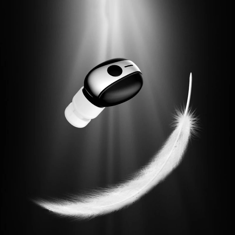 Мини спортивная Беспроводная Bluetooth гарнитура невидимые односторонние наушники