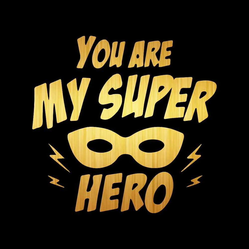Rylybons You Are My Superhero Stickers and Decal Car-Styling for Car Accessories on Windows Wall Body Full Sticker | Автомобили и
