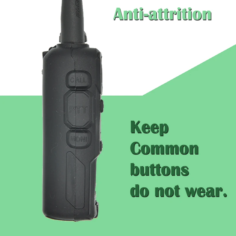 Чехол Baofeng UV 5R резиновый чехол Walkie Talkie защитный CB Radio Station силиконовый для защиты