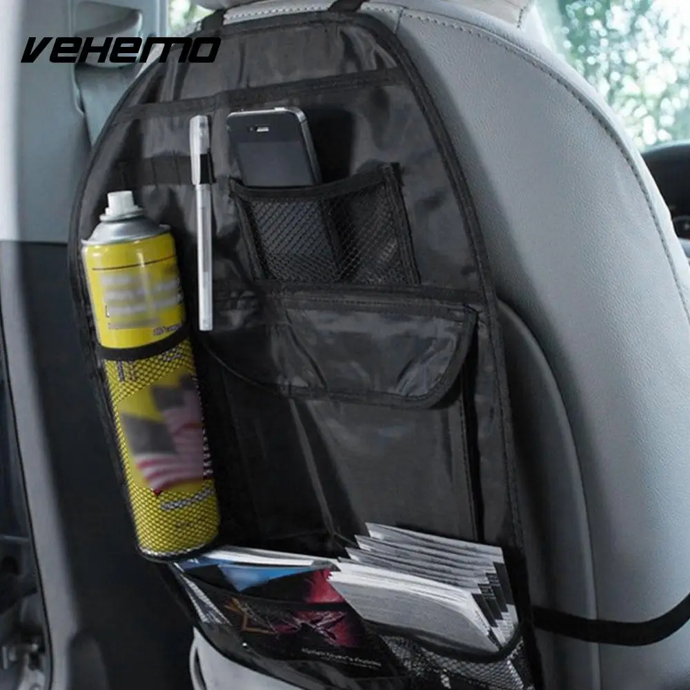 Vehemo черный ткань Оксфорд автокресло задняя крышка ухода за автомобилем Seat сумка