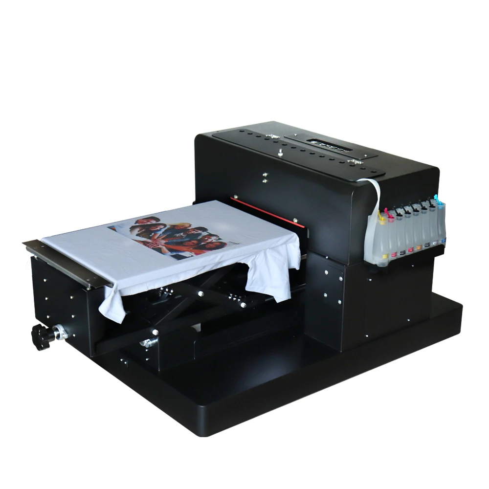

A3 DTG Printe 8 Colors DX5 Printhead T-shirt Flatbed Printing Machine for Printing T-shirt Cloth With Heat Function
