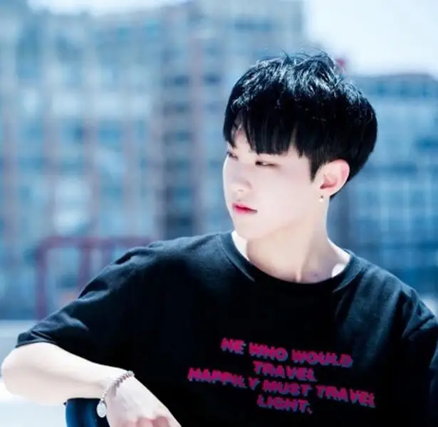 Seventeen Hoshi same happliy must travel футболка с круглым вырезом и короткими рукавами kpop унисекс
