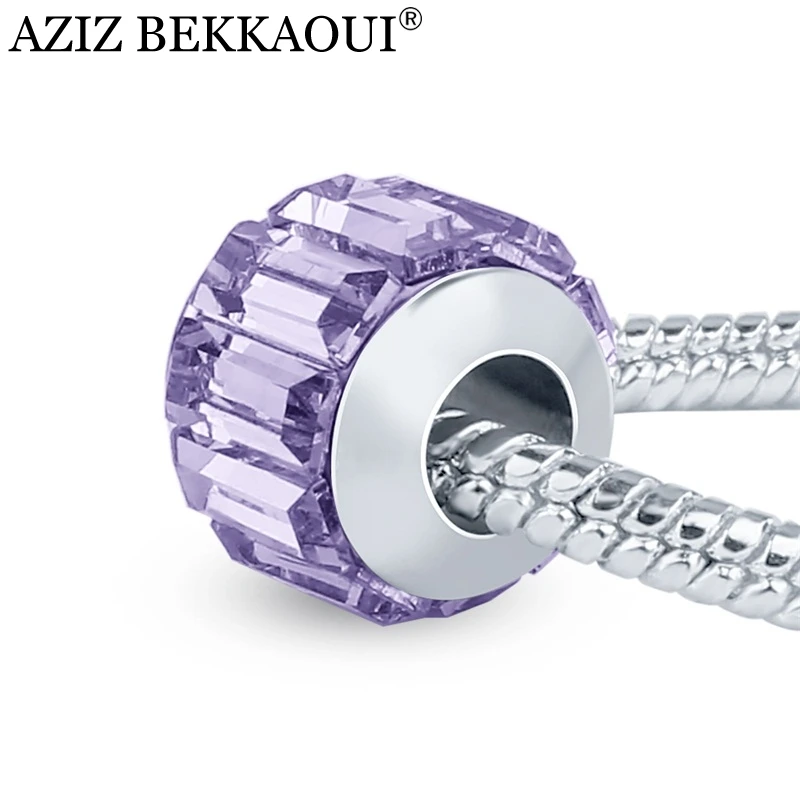 Разноцветная прозрачная Хрустальная подвеска бусины подходят для diy браслет