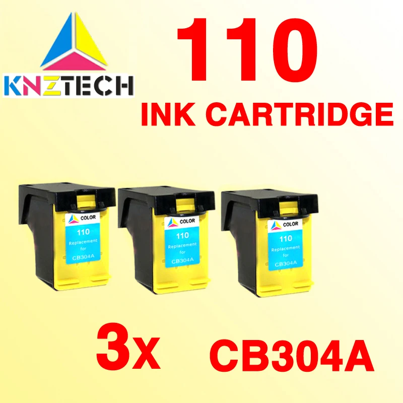 3 шт. совместимы с hp110 110XL CB304A A516 A526 A612 A617 A618 A626 A310 A311 A314 A316 A320 | Компьютеры и офис