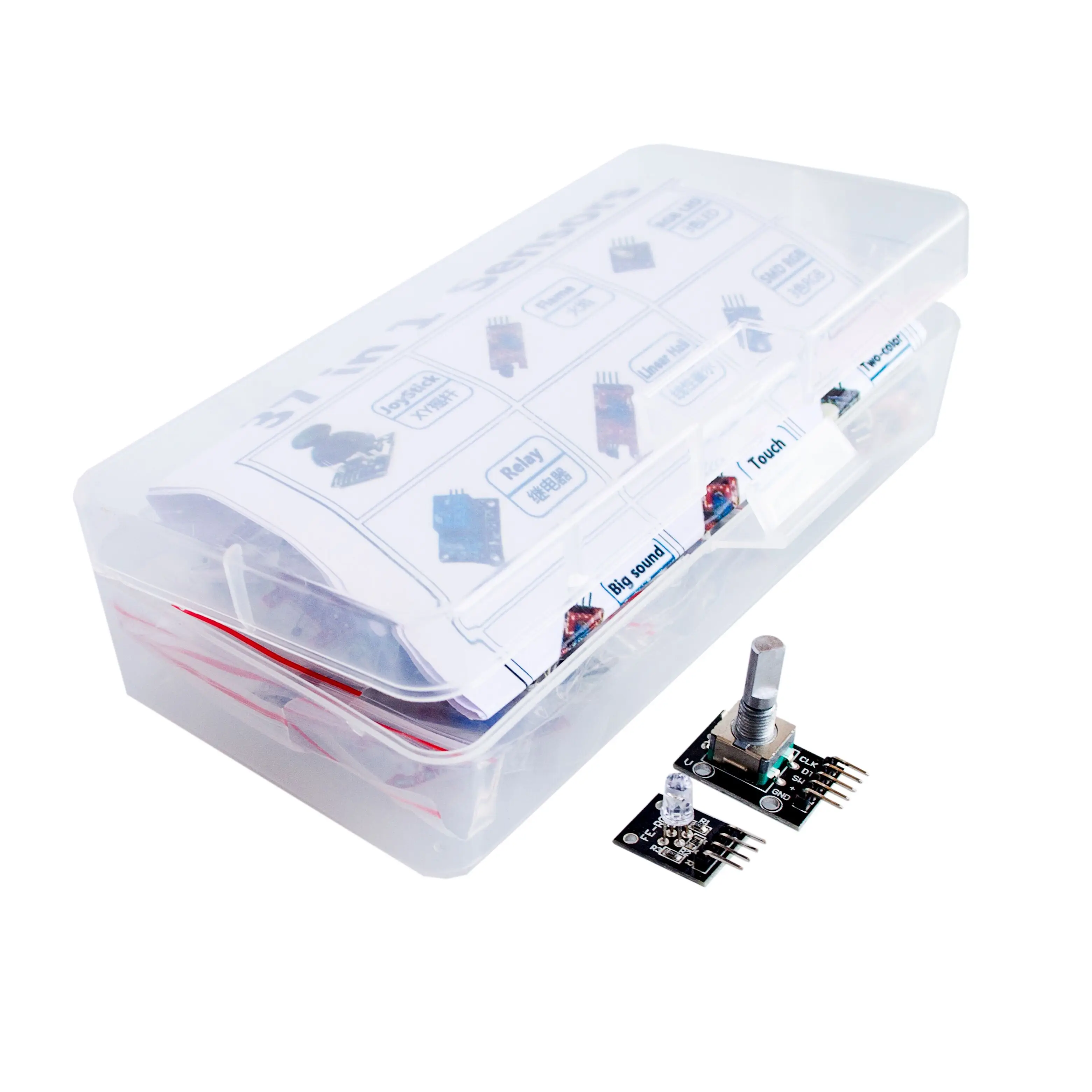 37 in 1 Sensor Kit For Starters keyes brand with the box | Электронные компоненты и принадлежности
