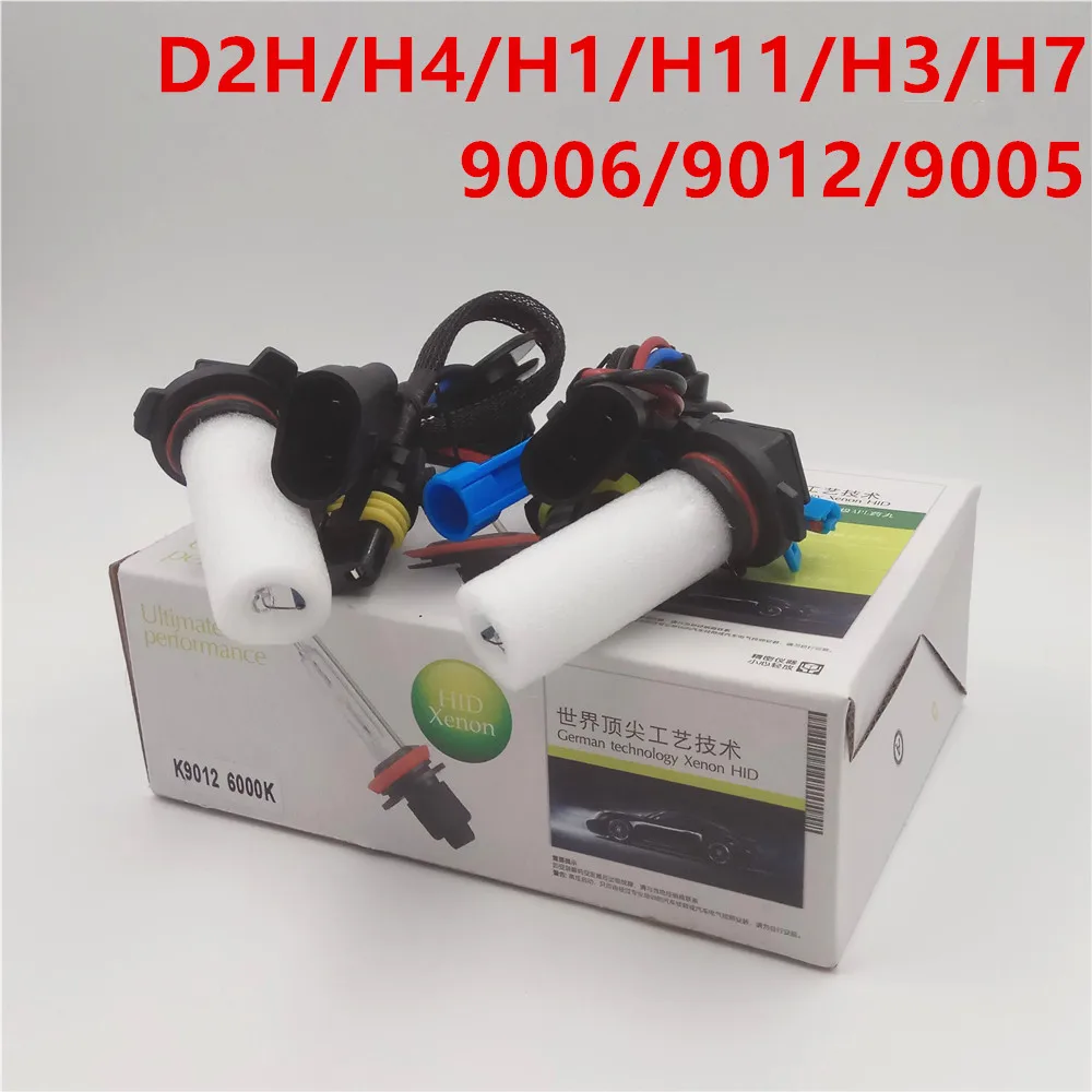 CSCSNL 2 шт. 12 В 55 Вт HID ксеноновый комплект D2H 9012 9005 9006 H1 H3 H4 H7 H11 8000K 6000K 4300K 3000K