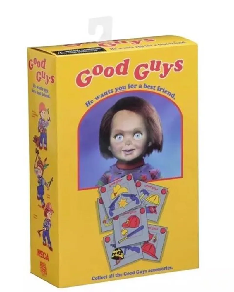 10 см NECA Good Guys Childs PlayUltimate Чаки ПВХ экшн-фигурка Коллекционная модель игрушка