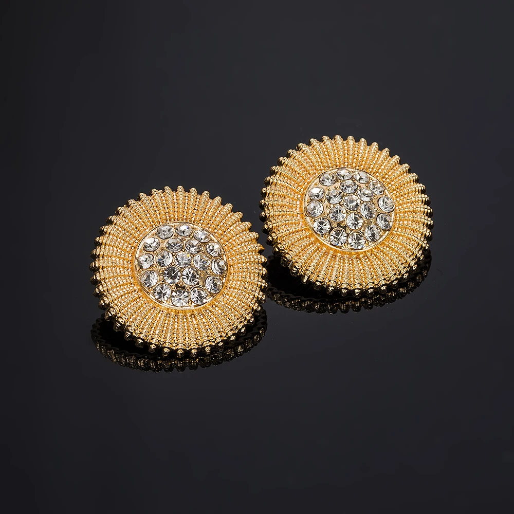 Модные африканские бусины MUKUN ювелирные наборы оптовая продажа Дубай золотой