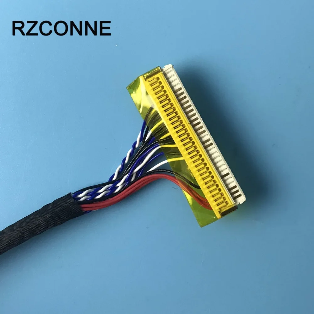 Кабель LVDS Φ 1ch 8bit для 18 5 дюймовой 1366x768 ЖК панели M185B1 LTM185AT01|lcd cable|lcd panel cablefor cable |
