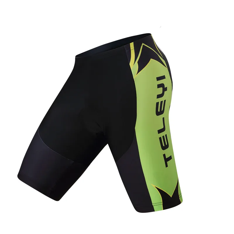 Мужские велосипедные шорты Teleyi Pro Team MTB с 3D гелевой подкладкой противоударные