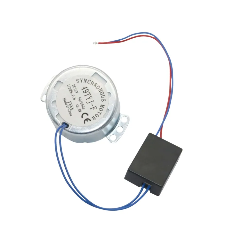 10 шт. инкубатор оборудование установки DC 12 V 1/240 об/мин 50/60Hz двигатель инкубатора