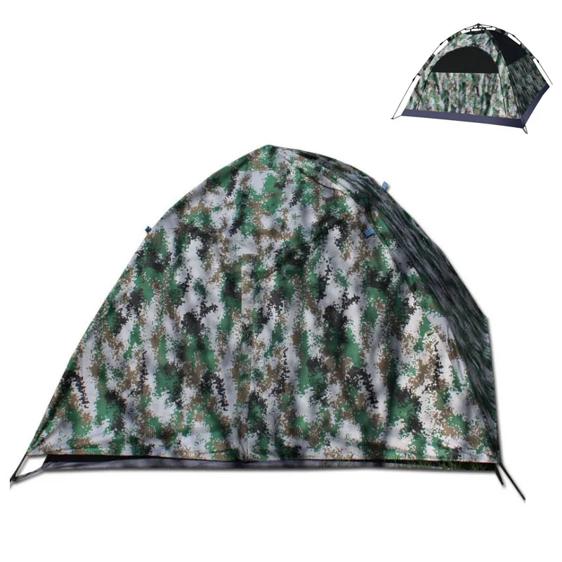 

Цифровая камуфляжная палатка для 3-4 человек, открытый двухслойный 420D Оксфорд Толстая тканевая палатка, автоматическая быстрооткрывающаяся...