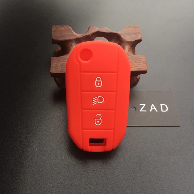 Силиконовый чехол ZAD для Peugeot RCZ 508 408 2008 407 307 4008 3008 208 308 Citroen Picasso Xsara C2 C3 C4 C5 C6 C8 |