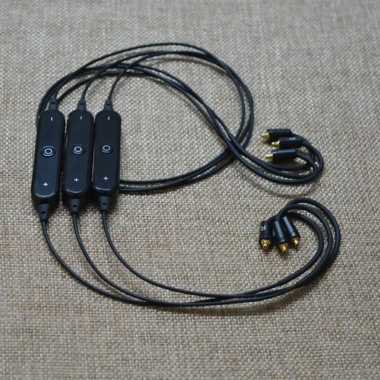 MMCX Bluetooth кабель для Shure SE215 SE535 SE846 UE900 наушники гарнитура Замена Адаптера для iPhone xiaomi