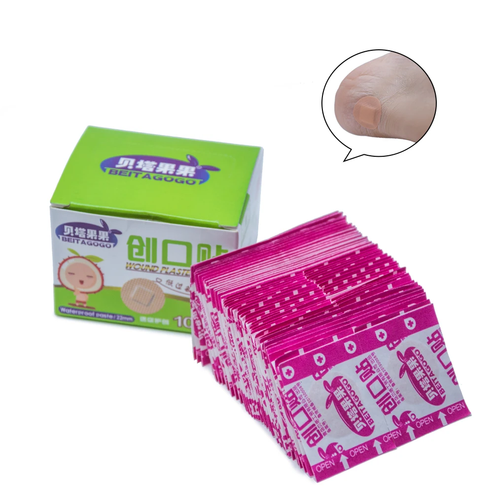 

100pcs/box New Arrival First Aid Circle Ring Bandage Round Band Aid Wound Plaster Dressings Healing Wounds Adhesive Stickers