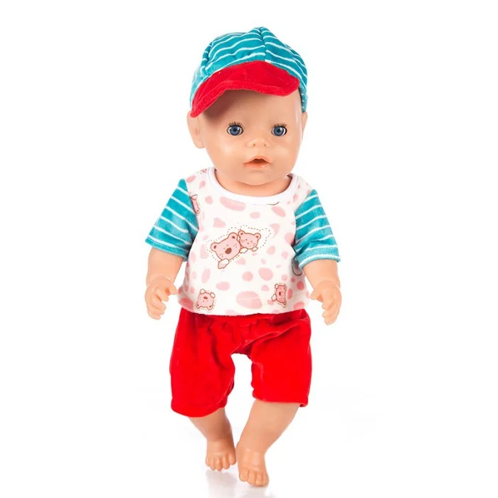 NO 13 Одежда для кукол подходит для 43 см Born doll аксессуары спортивный костюм, подарок для малышей - Цвет: NO 13