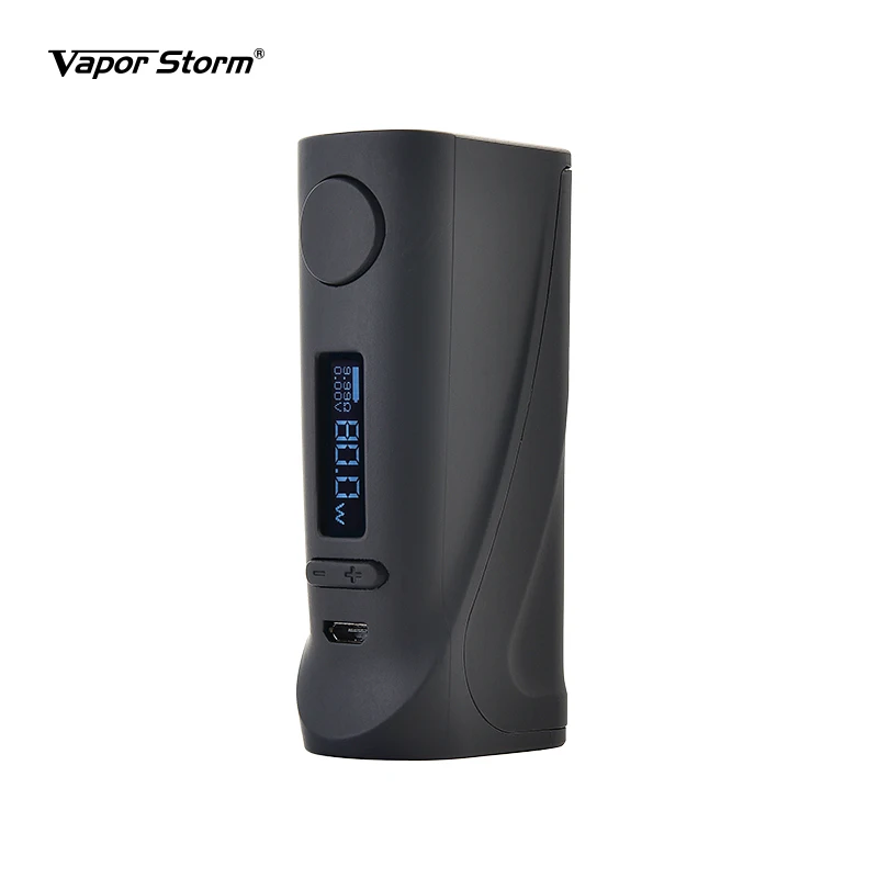 Оригинальный Vapor Storm Eco Pro Hawk Tank Kit Vape & 80 W TC Box Mod 2 мл Fit 18650 батарея электронная
