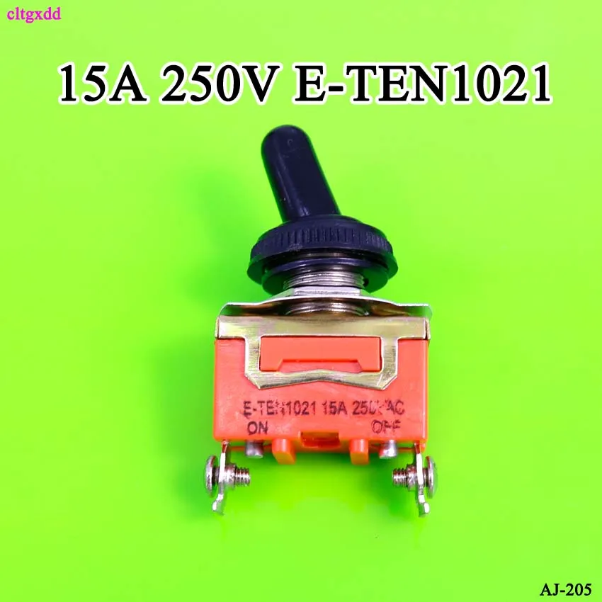 Cltgxdd 1 шт. SPST 2Pin тяжелый переменный ток 15 А 250 В DPDT ВКЛ/ВЫКЛ клавишный переключатель