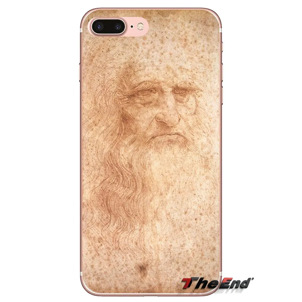 Мягкий прозрачный чехол для Samsung Galaxy S3 S4 S5 Mini S6 S7 Edge S8 S9 S10 Plus Note 3 4 5 8 9 Italy leonardo da vinci art