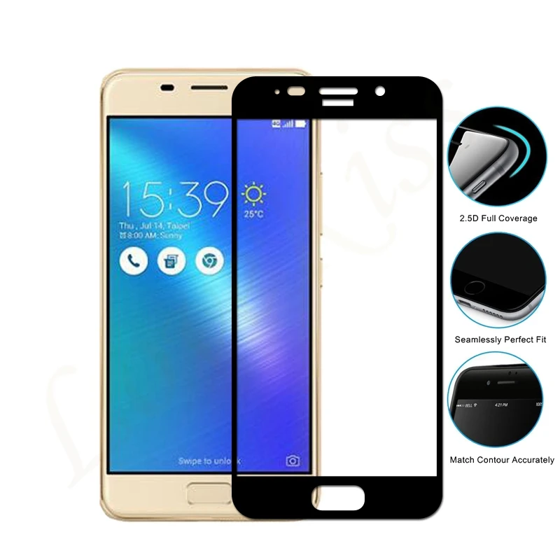 Lovekiss 9H взрывозащищенное Закаленное стекло для Asus Zenfone 3S Max ZC521TL 5,2 Дюймов Полное покрытие экрана Защитная пленка