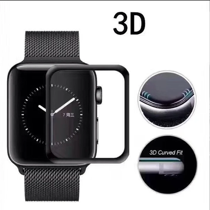 5 шт./лот FENGHEMEI закаленное стекло для Apple Watch IWatch 42 38 44 40 мм серия 4 3 2 1 полный экран