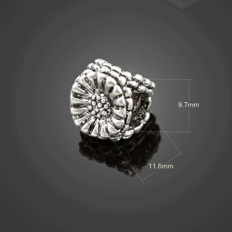 5 шт. хит продаж высокое качество античный серебряный кулон ювелирное изделие