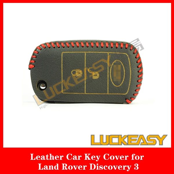 Luckeasy для Land Rover Discovery 3 из натуральной кожи чехол дистанционного ключа от машины