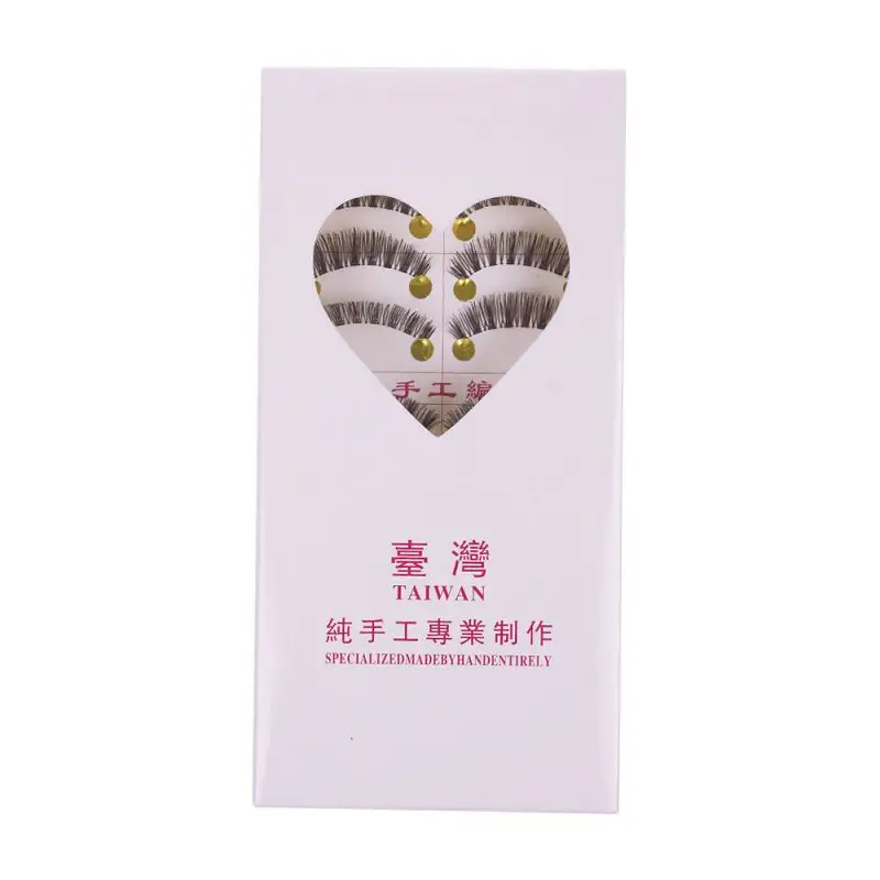 10 пар мягких ресничек для макияжа ручной работы натуральные модные накладные