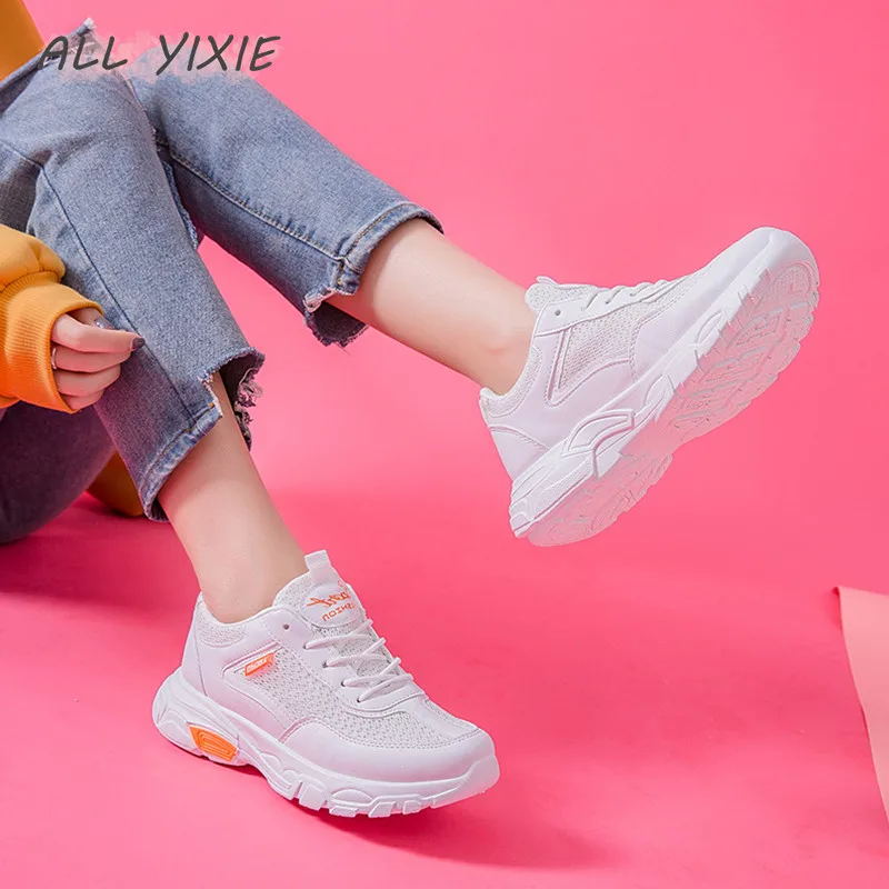 Женская обувь для отдыха ALL YIXIE летние повседневные дышащие кроссовки на