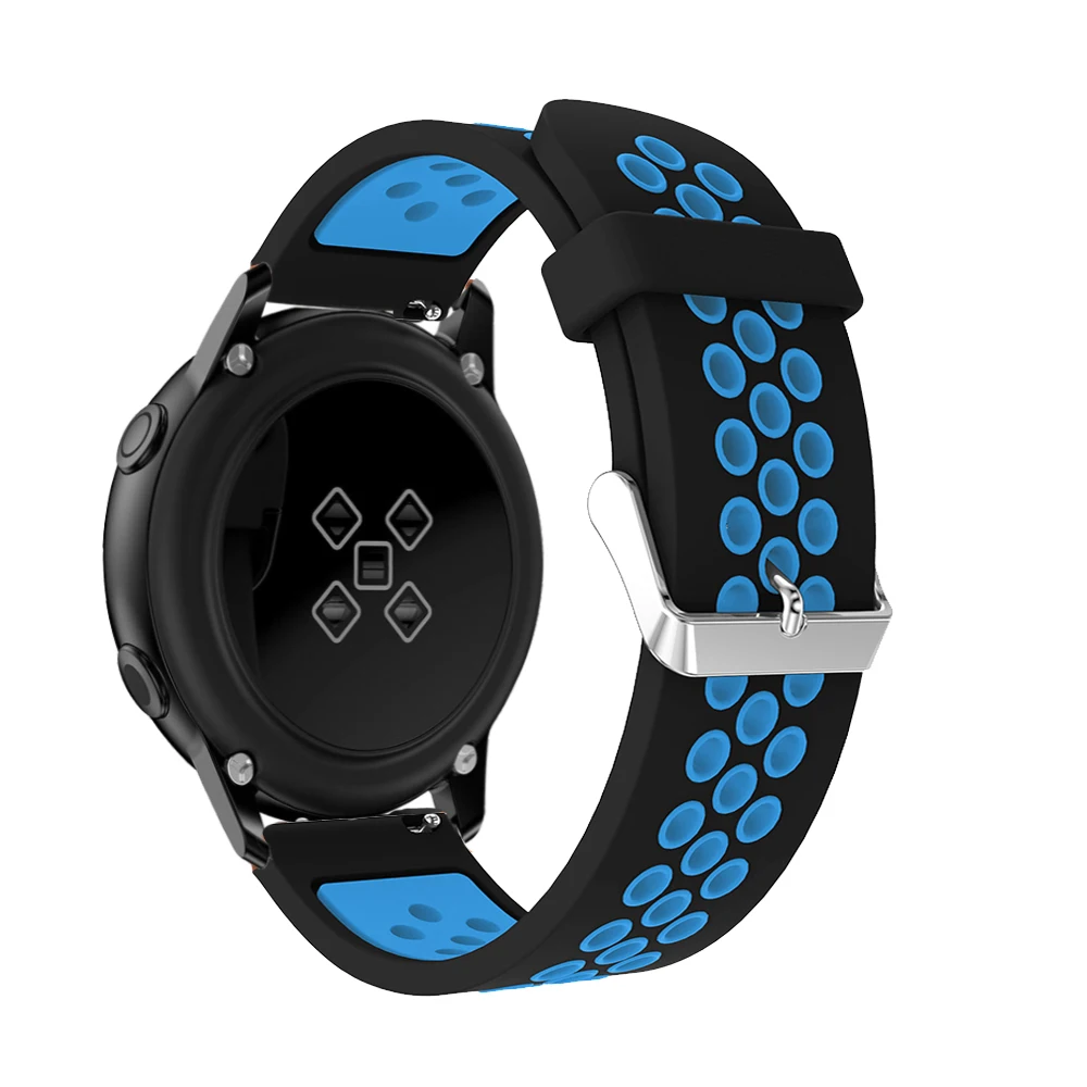 Дышащий силиконовый спортивный ремешок для Samsung Gear S3 Classic/Frontier 22 мм сменный