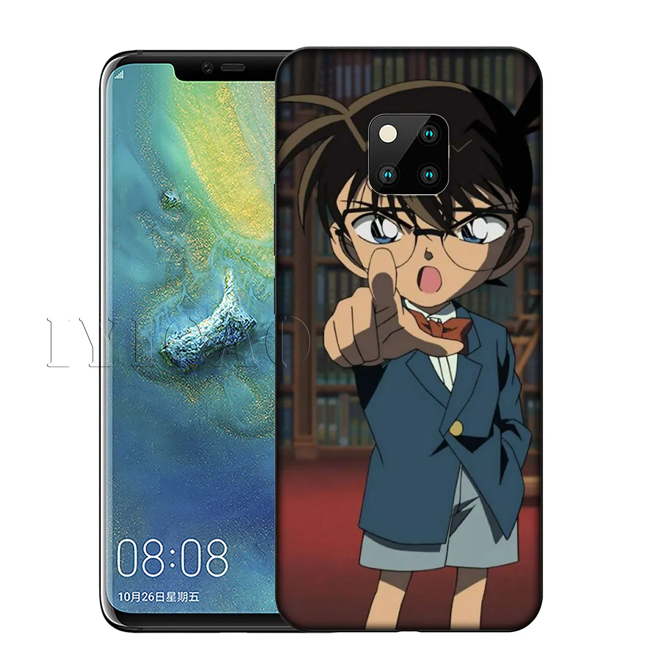 IYICAO Japanese Anime Detective Conan Silicone Soft Case for Huawei Nova 3 3i 2i Mate 20 10 Pro Lite |